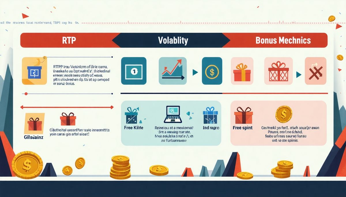 Slot İncelemesi Örneği: RTP, Volatilite ve Bonus Mekanikleri Nasıl Değerlendiril